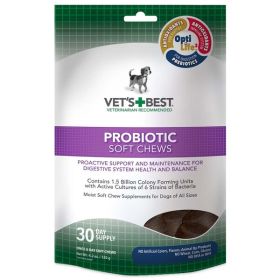 Vets Best Probiotic Soft Chews 1ea-4.2 oz