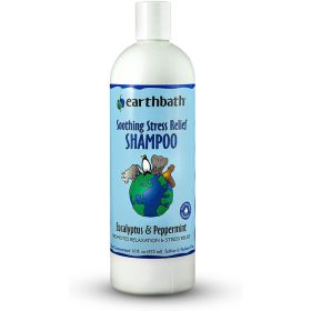 Earthbath Soothing Stress Relief Shampoo; Eucalyptus and Peppermint 16oz