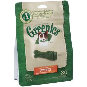 Greenies Dog Dental Treats Original 1ea-12 oz; 20 ct; Petite