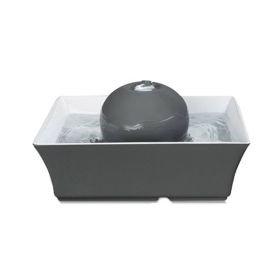 Drinkwell Seascape Pet Fountain 70oz Grey