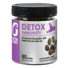 Green Gruff Detox Immunity Dog Supplements 1ea-90 ct